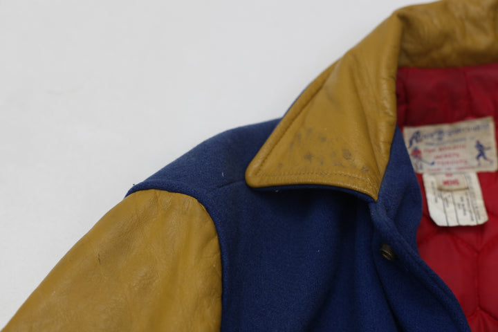 Vintage Avon Sportswear Wool Varsity Leather Sleeve Jacket - Fashion Rerun Vintage Migration_Jacket