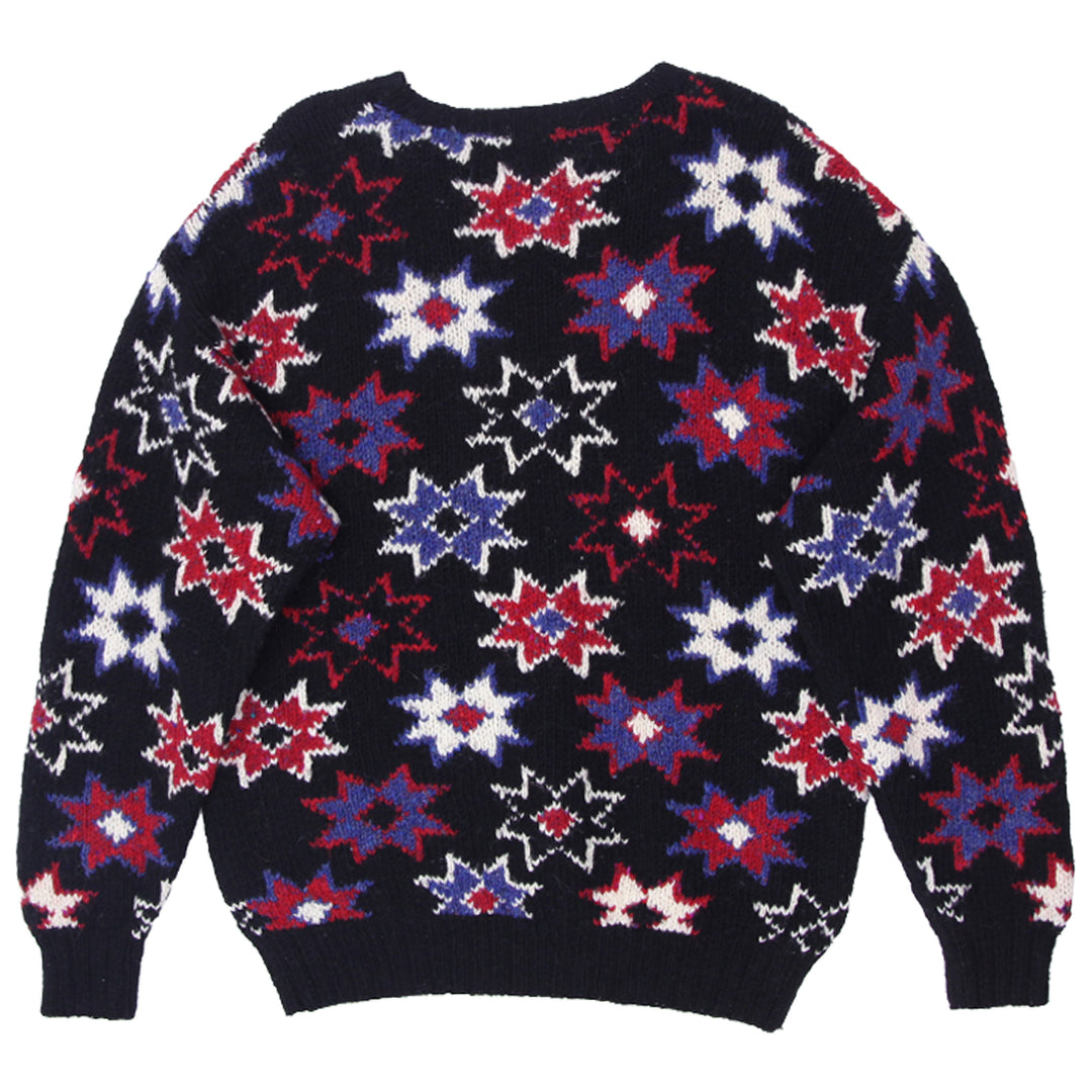 Vintage Jeffrey Banks Hand Knitted Woolen Sweater