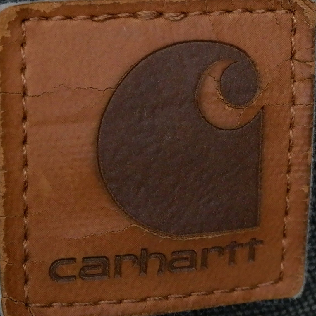 Mens Carhartt Arctic Jacket C26 MOS Mens Green Duck Canvas Quilt Lined Chore Coat