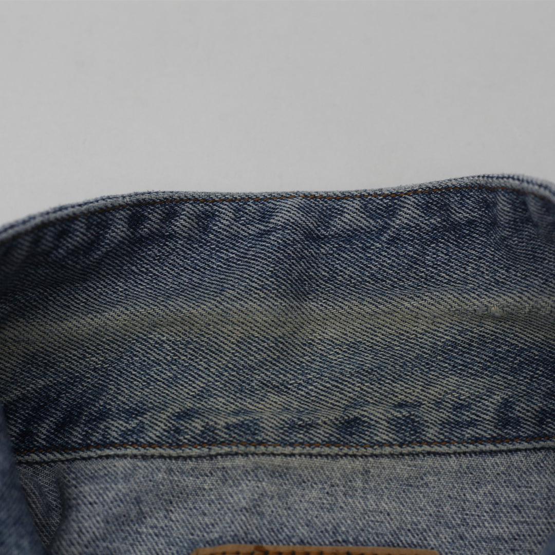 Vintage Levi Strauss Orange Tab Customized Denim Vest - Fashion Rerun Vintage Migration_Jacket