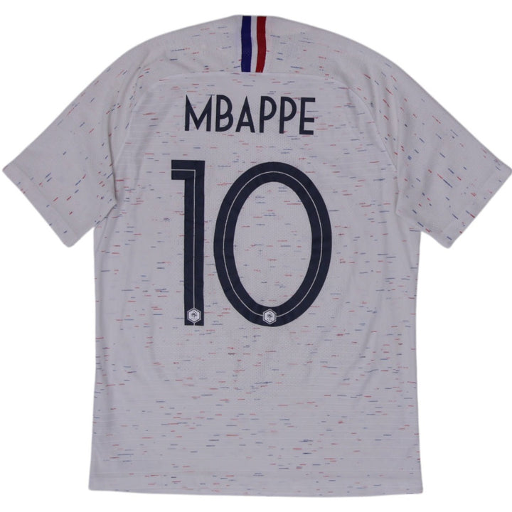 Mens Nike Soccer Jersey White 2018 Graphic FFF Team