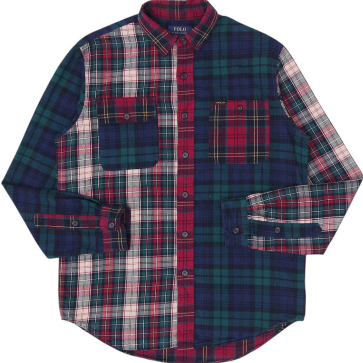 Mens Polo Ralph Lauren Flannel Classic Fit Long Sleeve Shirt