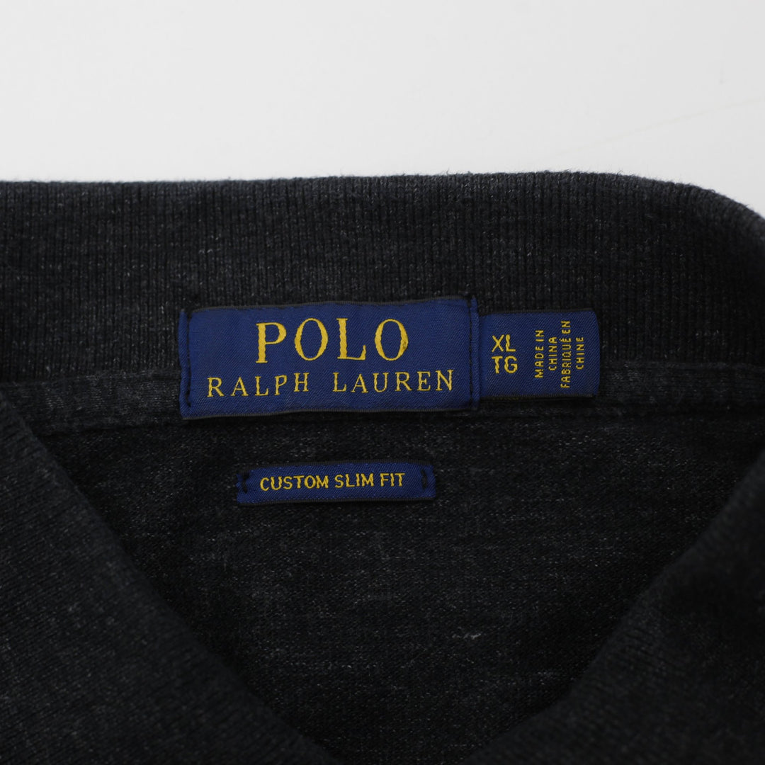 Ralph Lauren Custom Slim Fit Polo Shirt Size XL | Migration_T-Shirts - Back View | Fashion Rerun
