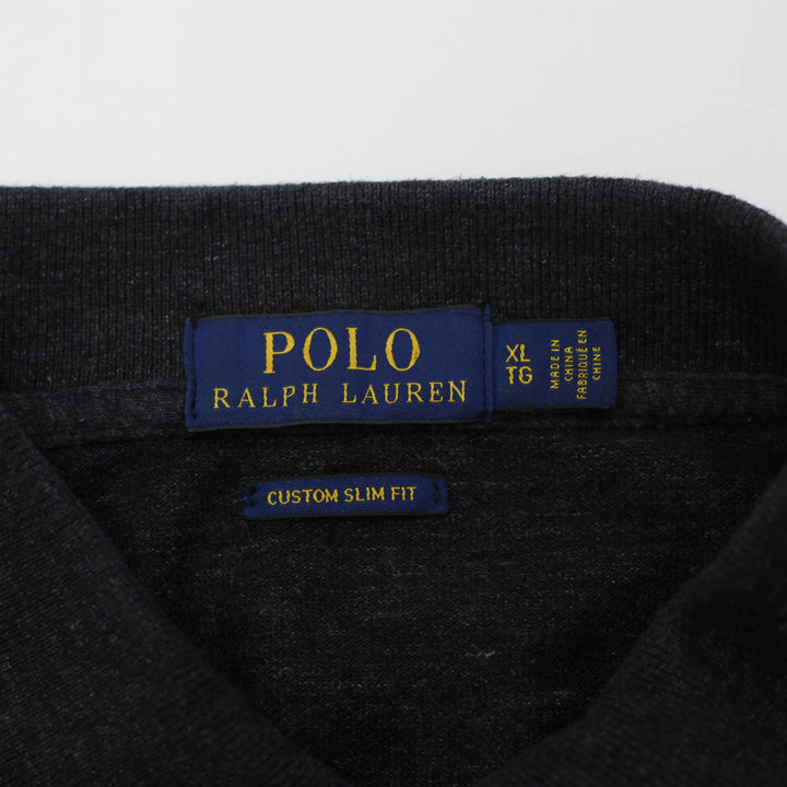 Ralph Lauren Custom Slim Fit Polo Shirt Size XL | Migration_T-Shirts - Back View | Fashion Rerun