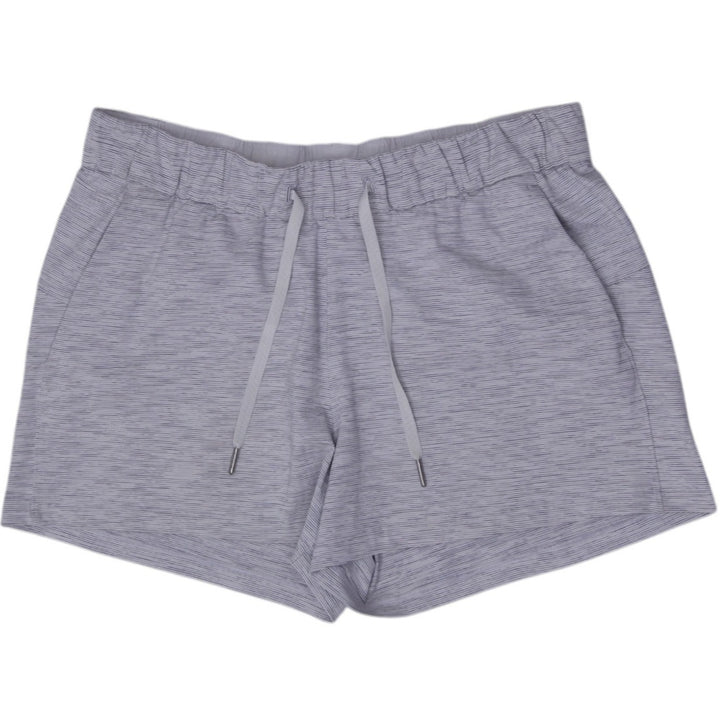 Ladies Lululemon On The Fly Short 2.5 Drawstring Athletic Shorts Size 10