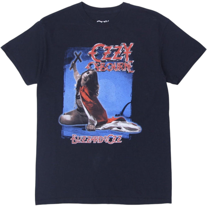 Mens Ozzy Osbourne Blizzard of Ozz Black Graphic T-Shirt