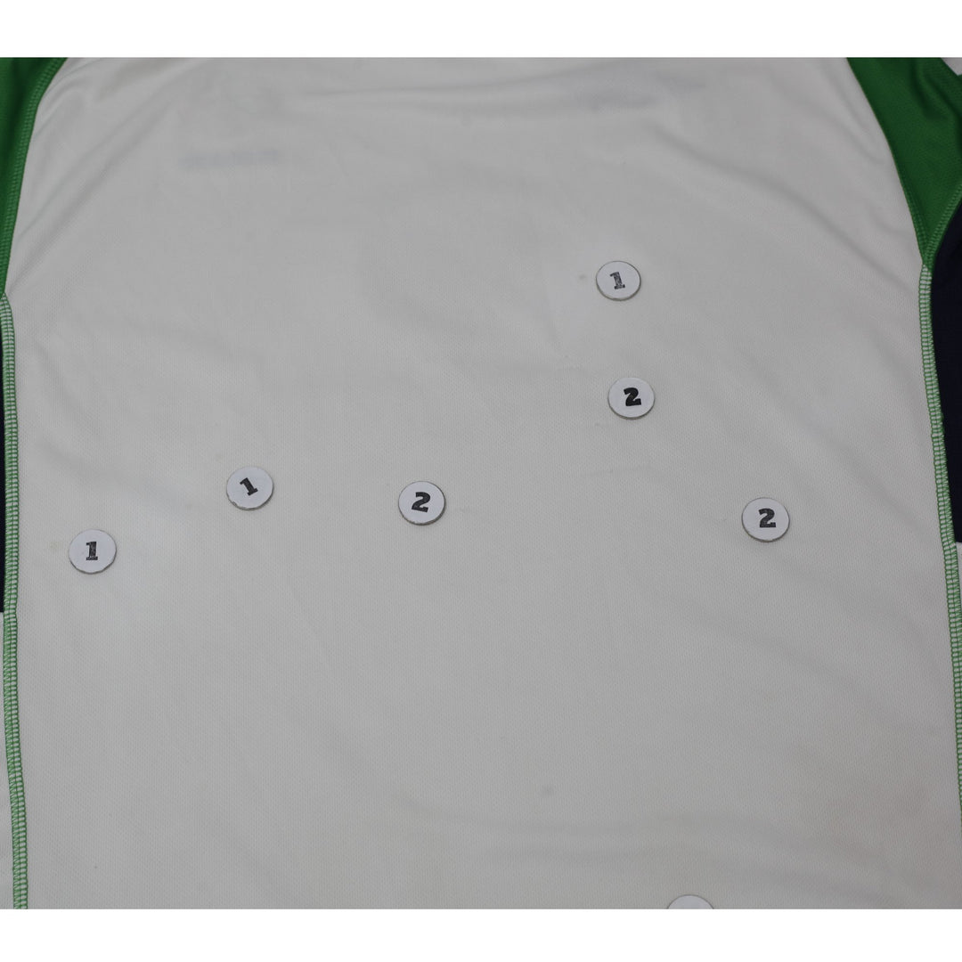 Vintage Mens Umbro Republic of Ireland 2002-04 Away Football Jersey White Eircom