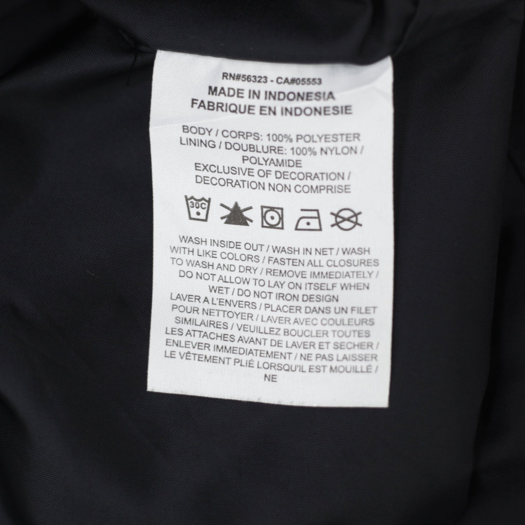 Ladies Jordan Windbreaker Black Hooded Full Zip Lightweight Sportswear S