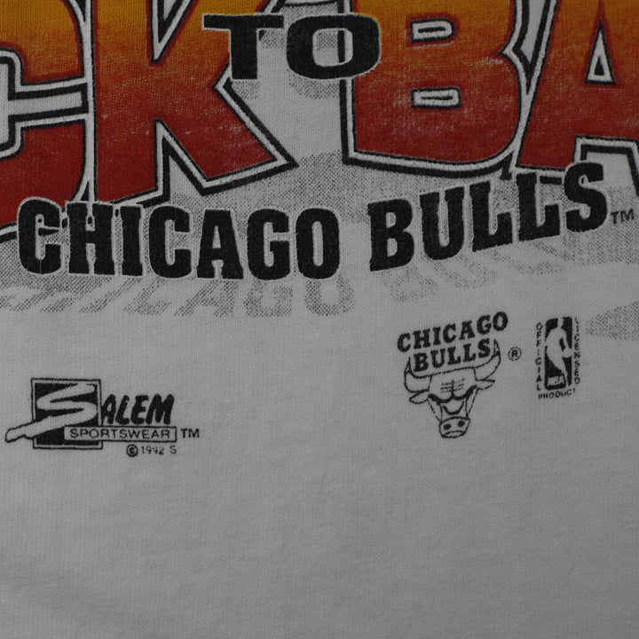Vintage 1991/92 Chicago Bulls "Back to Back" NBA World Champions Caricature T-Shirt XL | Migration_T-Shirts - | Fashion Rerun