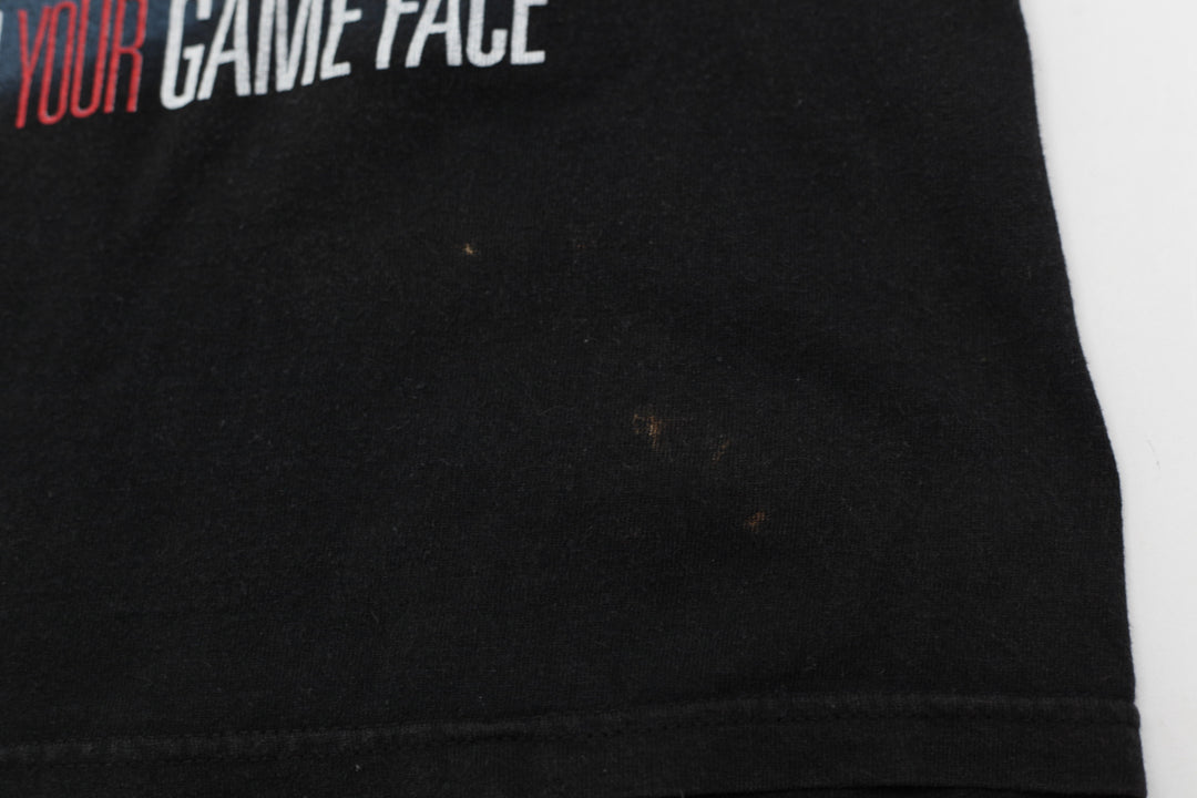 Vintage Dale Earnhardt Jr. AOP Racing T-Shirt Black Chase Authentics XL