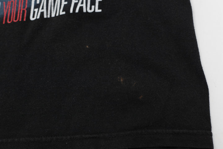 Vintage Dale Earnhardt Jr. AOP Racing T-Shirt Black Chase Authentics XL