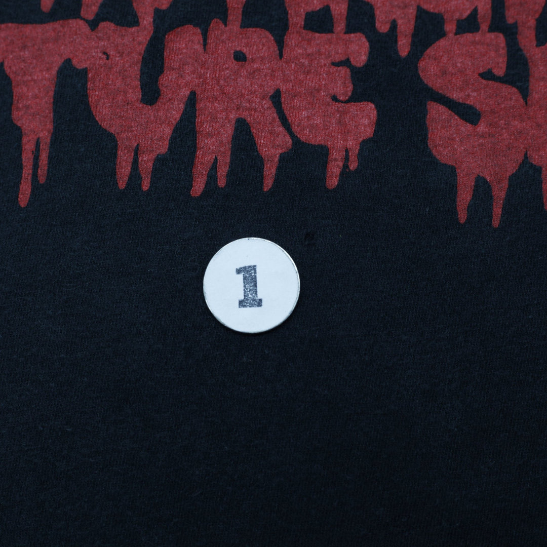 Vintage The Rocky Horror Picture Show T-Shirt S.Stitch Made In USA Black | Migration_T-Shirts - Detail View | Fashion Rerun