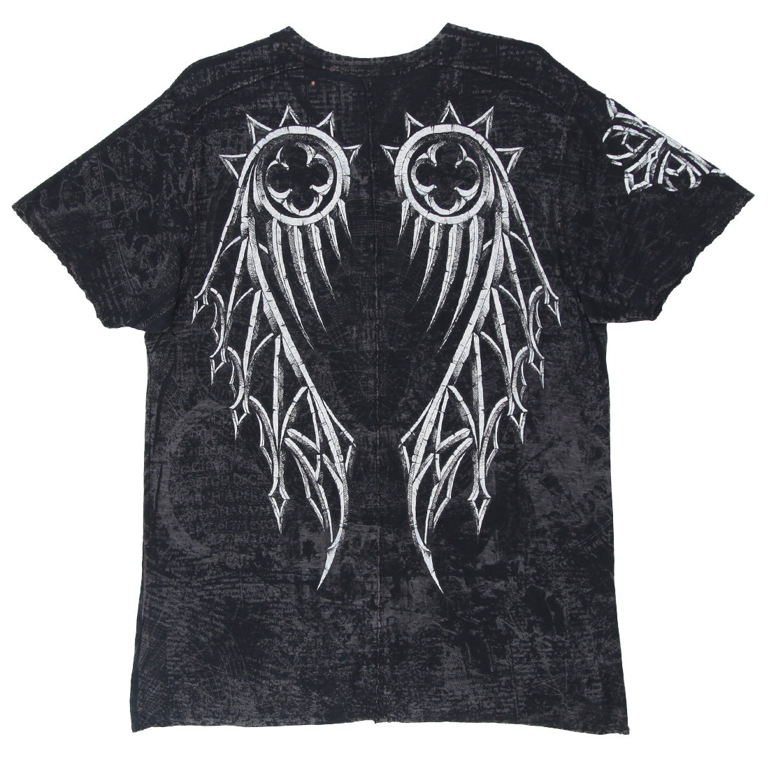 Shop Y2K Mens Cathedral Series All Over Print Graphic V-Neck T