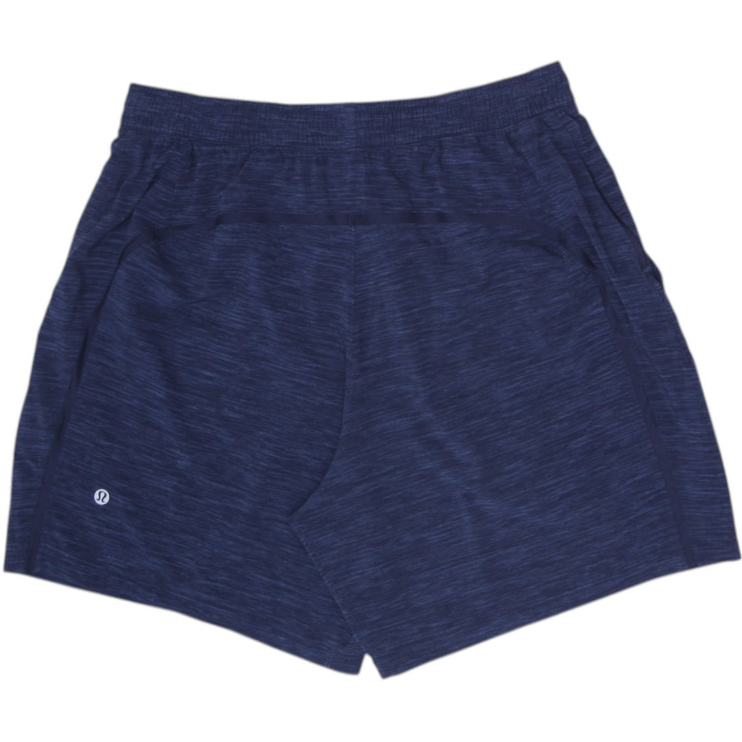 Mens Lululemon Heathered Navy Pace Breaker / T.H.E. Athletic Shorts