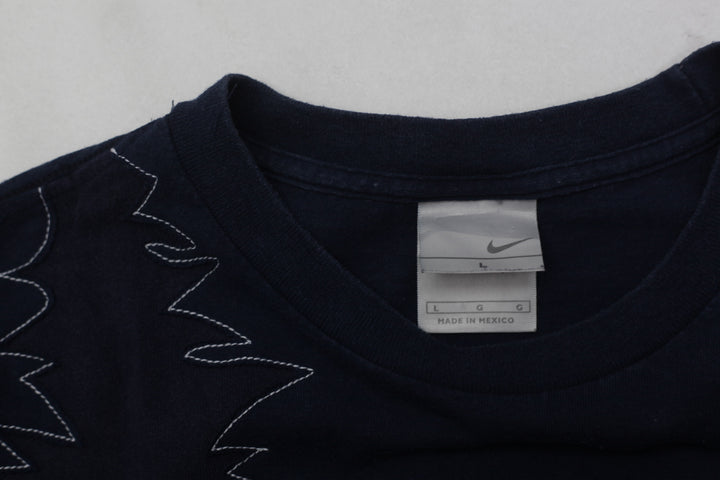 Rework Zig Zag Pattern Patch Nike Mens T-Shirts PR251