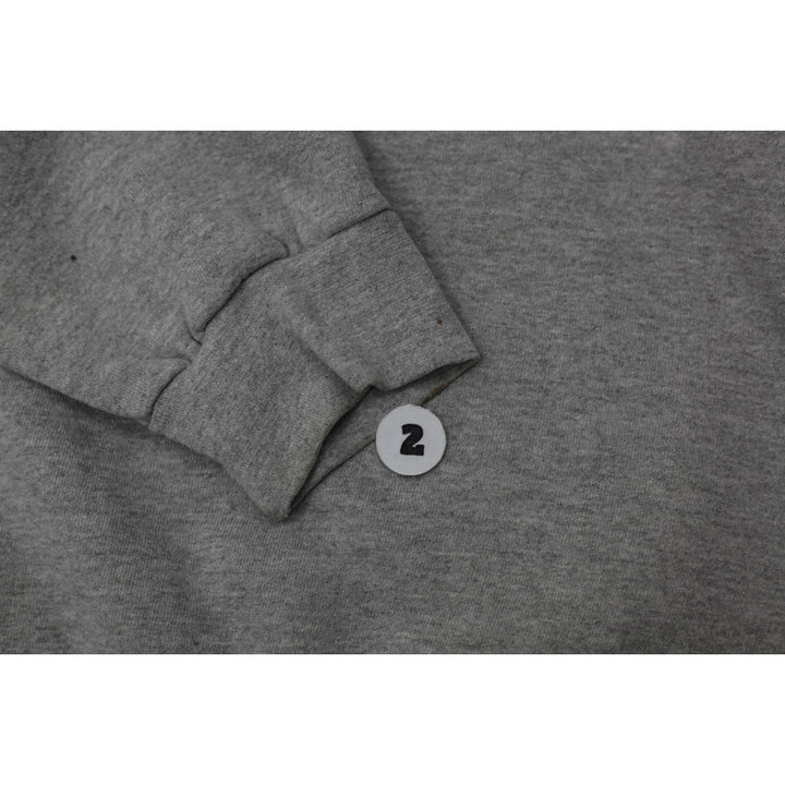 Vintage Mens Nike Sweatshirt Gray Logo Fleece Pullover | Migration_Sweatshirt - View 6 | Fashion Rerun