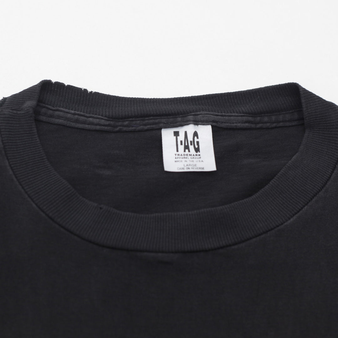 Vintage 1992 Taz Eat My Dust Warner Brothers Shirt Single Stitch Black - Fashion Rerun Vintage Migration_T-Shirt