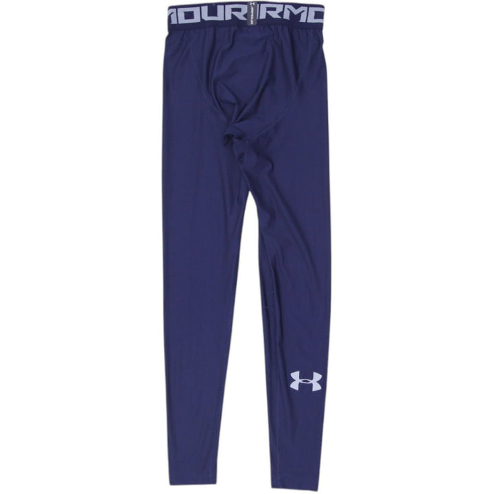 Mens Under Armour Tights Navy Compression Quick Dry Activewear