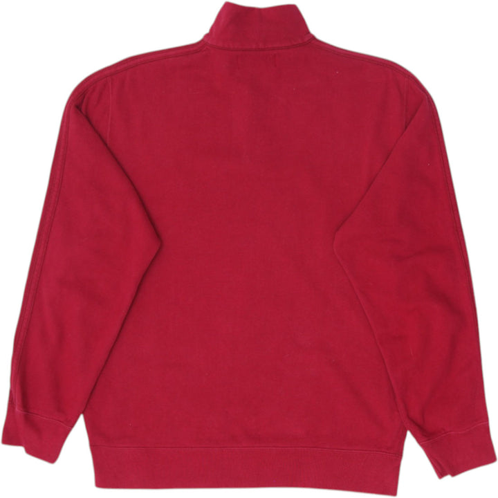 Vintage Mens Polo by Ralph Lauren Red Quarter Zip Sweatshirt Size M | Migration_Jumper & Knitwear RL Collecti | Fashion Rerun