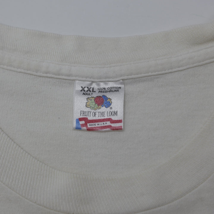 Vintage 1995 Harry Caray Unplugged Summer Tour T-Shirt Made in USA Size XXL | Migration_T-Shirts - Back View | Fashion Rerun