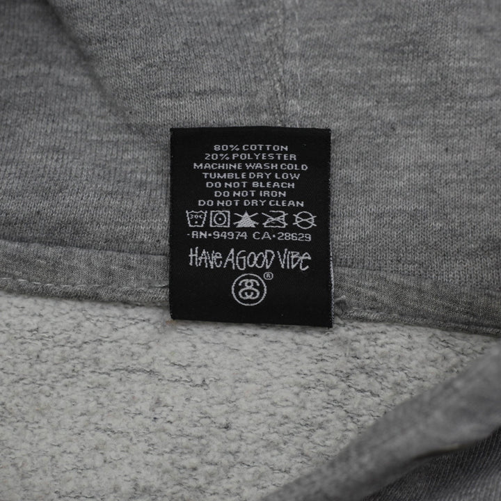 Mens Stussy World Tour Hoodie Pullover Hoodie Size L