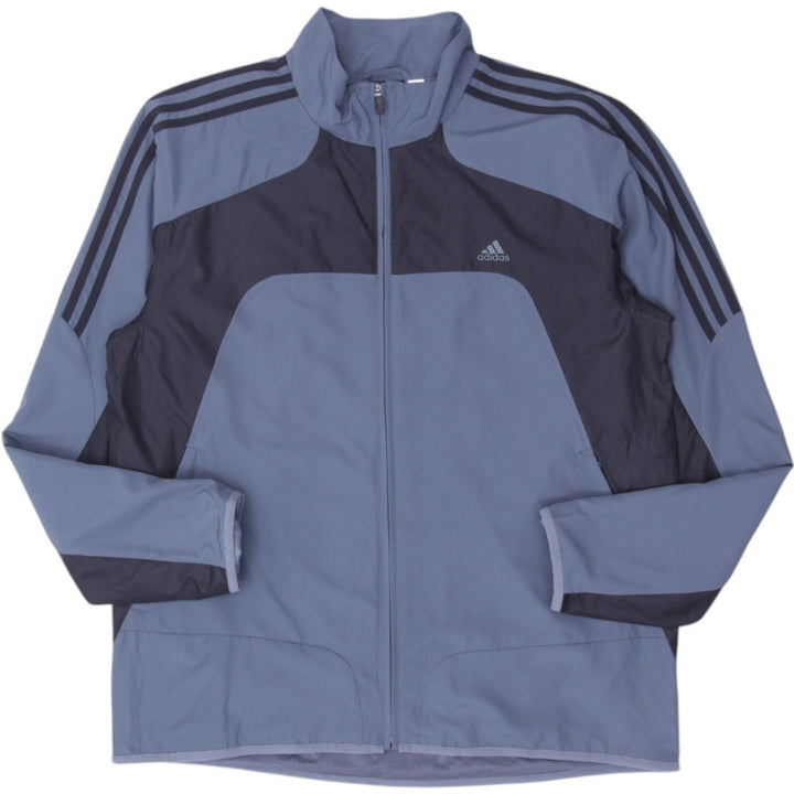 Vintage Mens Adidas Track Jacket Gray Full Zip Sportswear | Migration_Jackets | Fashion Rerun