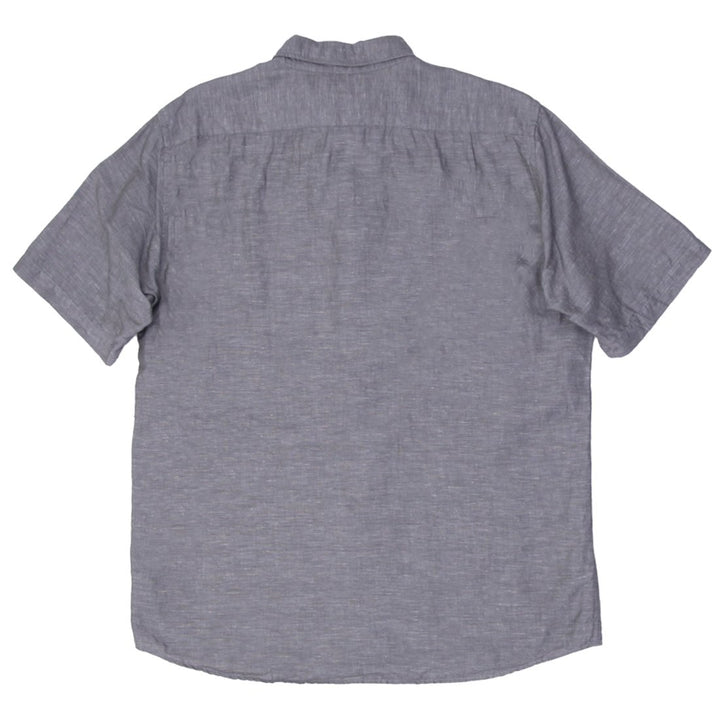 Mens UNI QLO Short Sleeve Button Shirt