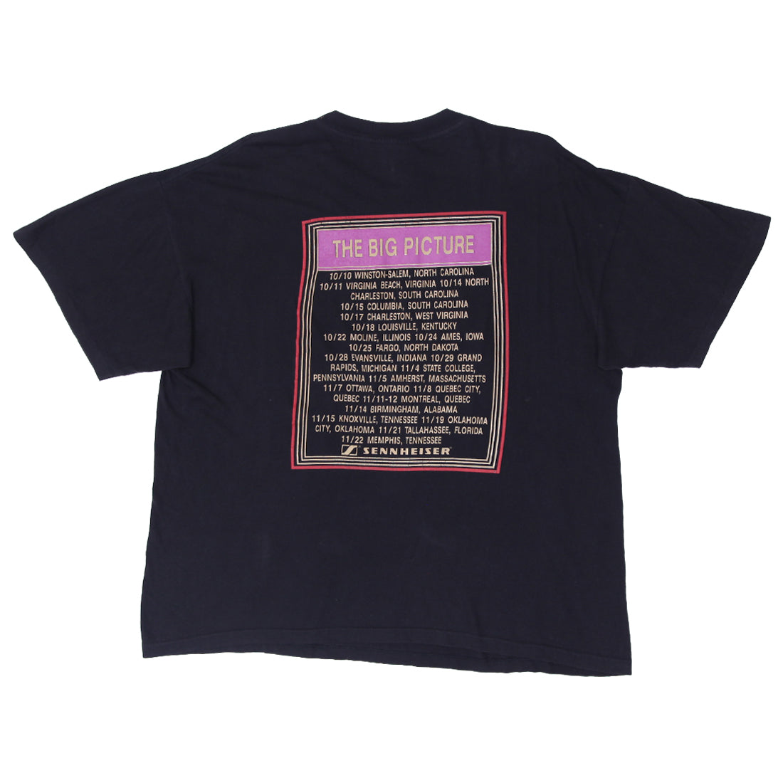 Shop 1987 Vintage U2 The Joshua Tree Tour T-Shirt S.Stitch Made In