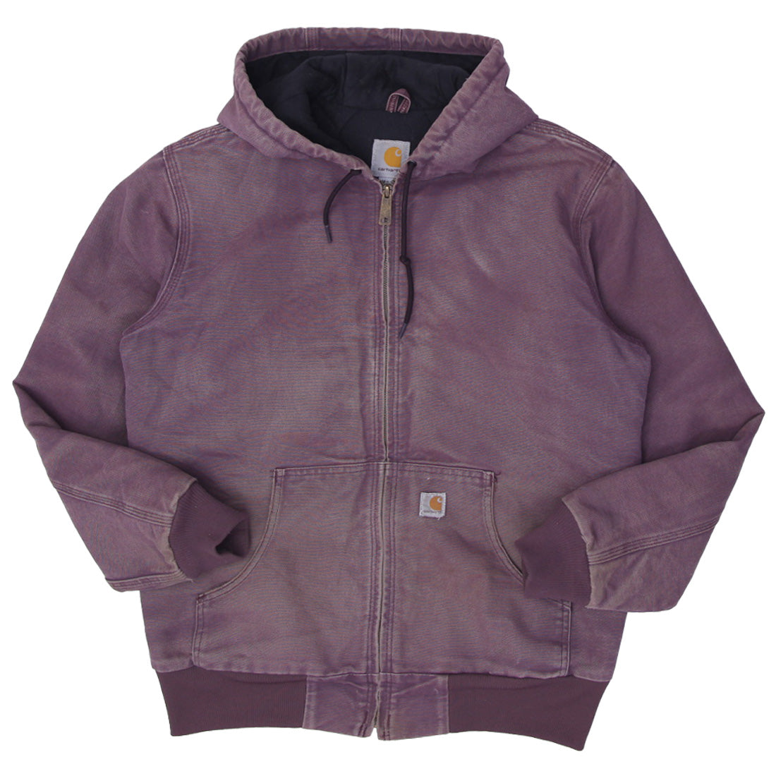 Shop Ladies WJ130 DPM Carhartt Full Zip Hooded Jacket | Fashion Rerun