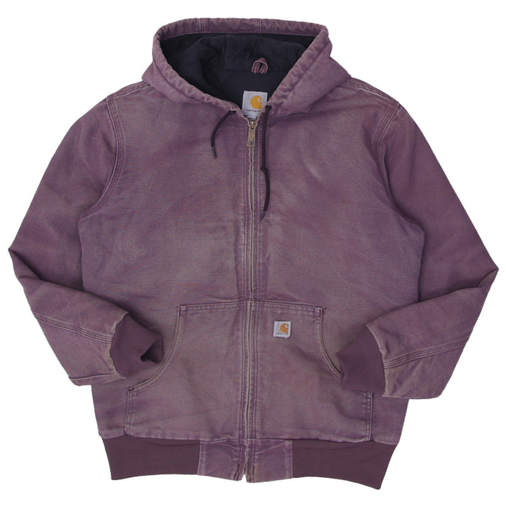 Ladies WJ130 DPM Carhartt Full Zip Hooded Jacket