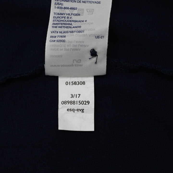 Mens Tommy Hilfiger Classic Fit Navy Polo T-Shirt Size L