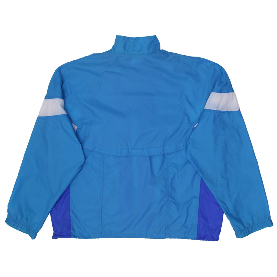 Shop Vintage 90s Nike Blue Color Block Windbreaker Zip Nylon