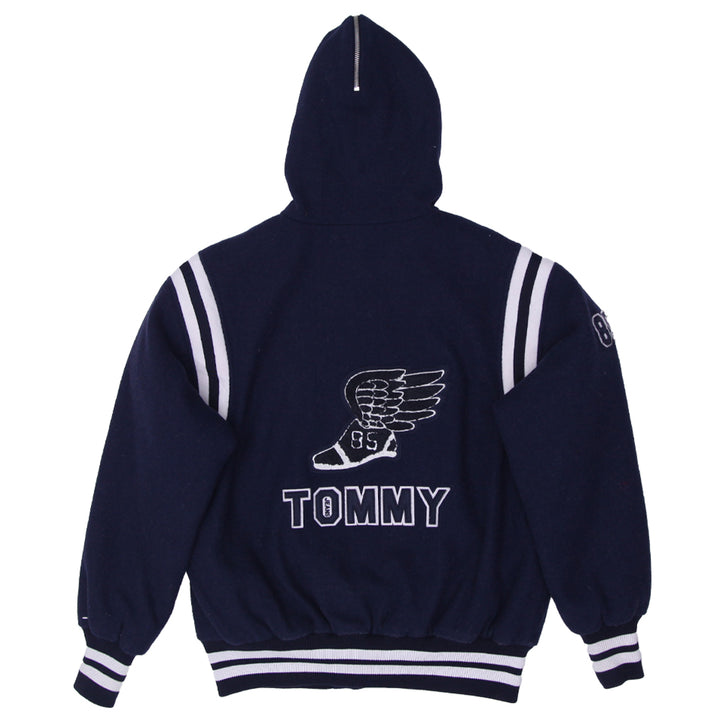 Mens Tommy Hilfiger New York Varsity Jacket Navy Blue - Fashion Rerun Vintage Migration_Jacket