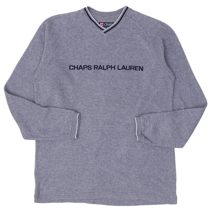 Mens Chap Ralph Lauren V-Neck Fleece Sweater