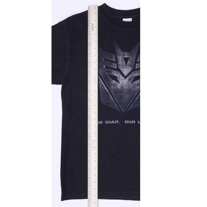 Mens Transformers Decepticon 2007  Movie T-Shirt Black Size M