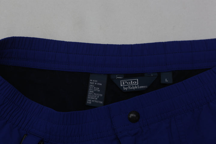 Vintage Polo Ralph Lauren Co Canoe Swim Trunks Elastic Waist Mesh Lining Mens