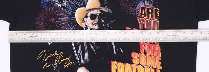 Vintage 90s Hank Williams Jr NFL Football Sweatshirts Made in USA Size XL | Migration_Sweatshirts - View 9 | Fashion Rerun