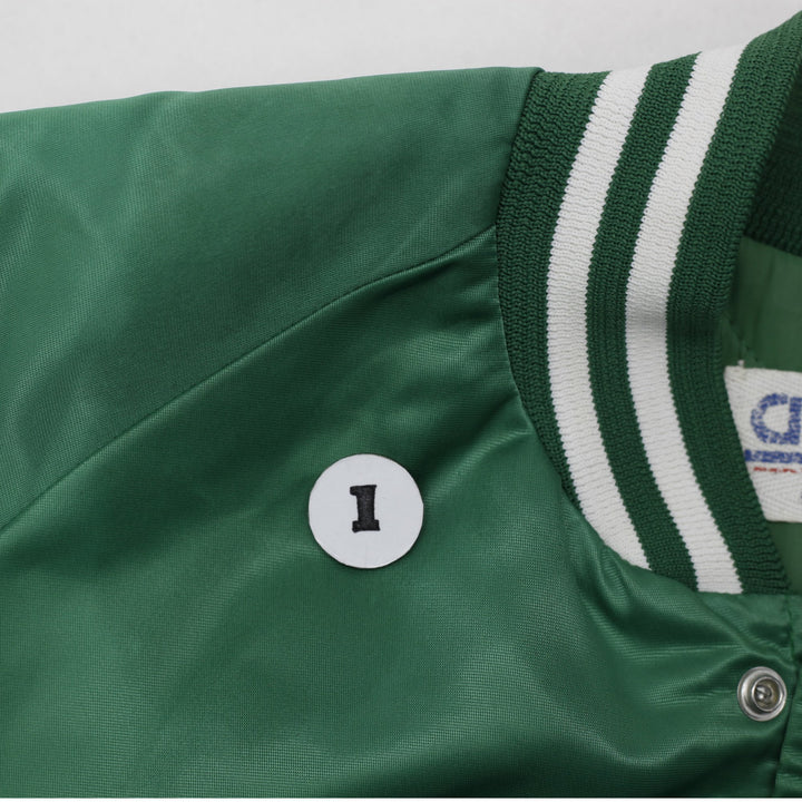 Vintage Chalk Line Boston Celtics Quilted Satin Jacket Made In USA XL | Migration_Jackets - Alternate View | Fashion Rerun