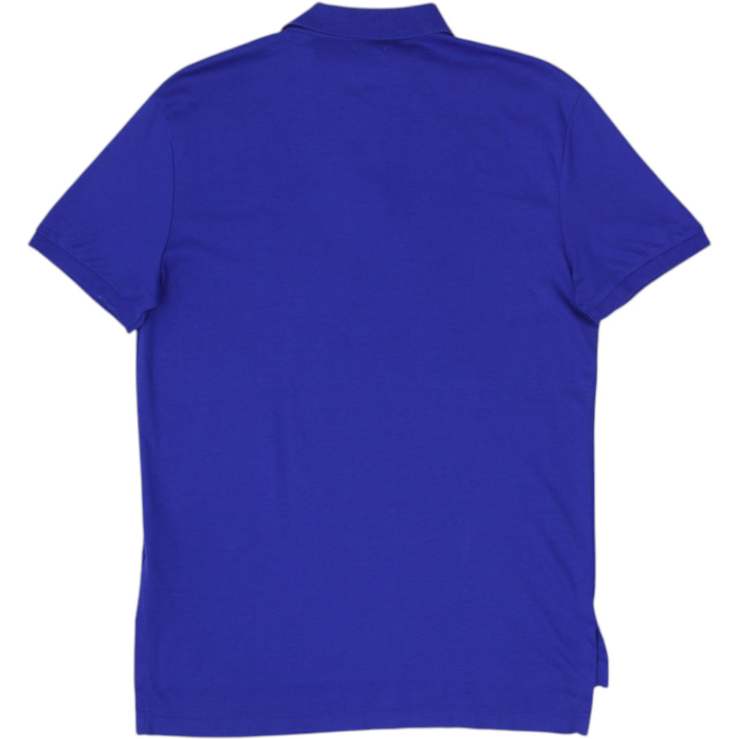 Mens Polo Ralph Lauren Blue Pima Soft Touch Shirt Size M