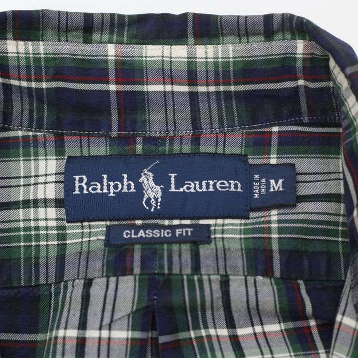 Ralph Lauren Plaid Cotton Shirt Size M | Migration_Shirts - Back View | Fashion Rerun