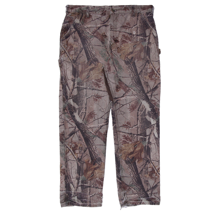 Mens Customize Carhartt B235 CAP Dungaree Fit Realtree Cap Workwear Pants
