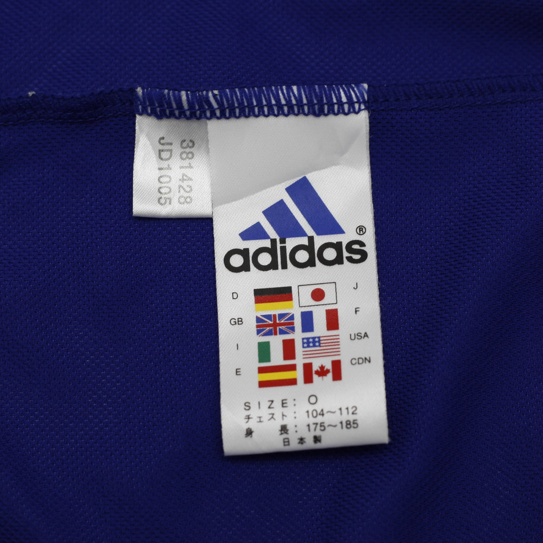 Vintage Mens Adidas Japan 2002-04 Home Football Jersey Blue World Cup 2002