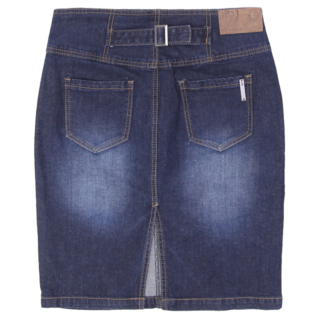 Y2K Ladies The House Trend Denim Midi Skirt