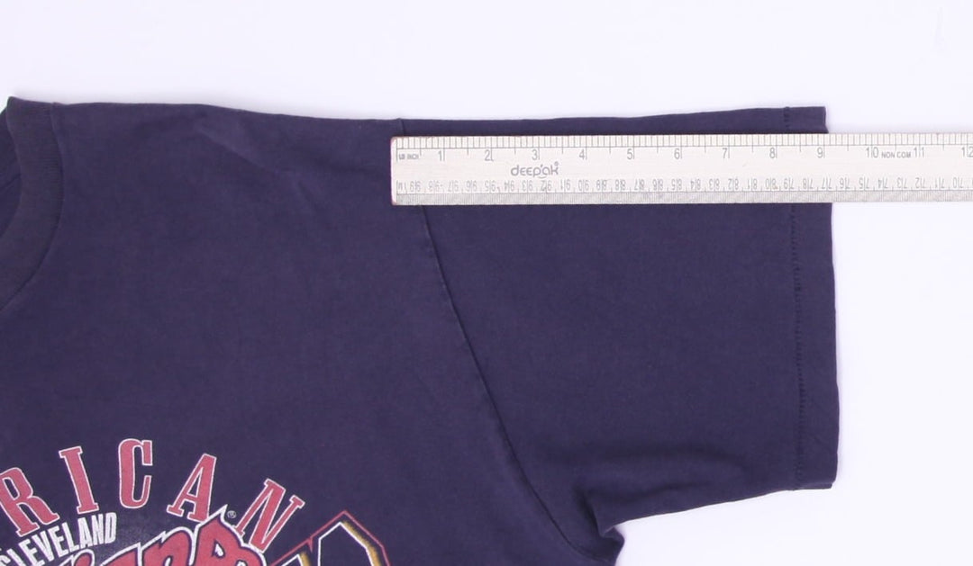 Vintage 1997 Cleveland Indians American League Champions Made in USA Size XL