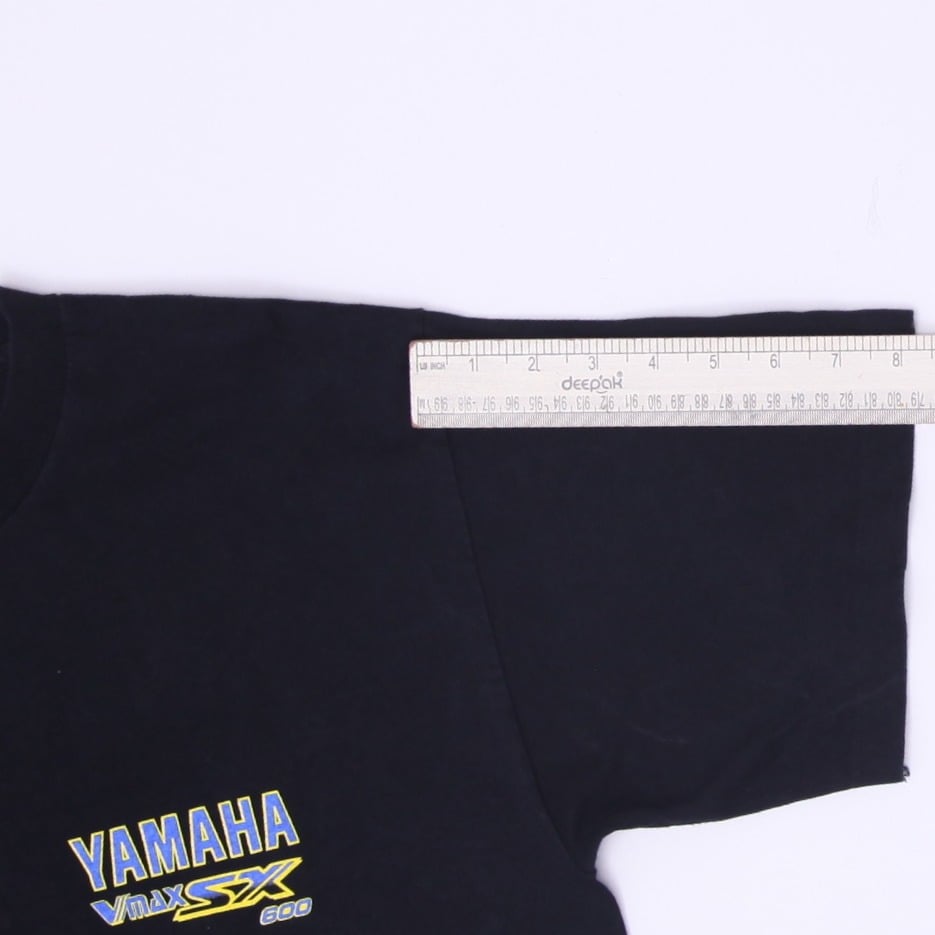Vintage 90s Murina Yamaha Vmax SX 600 Snowmobile T-Shirt Made in USA Size L