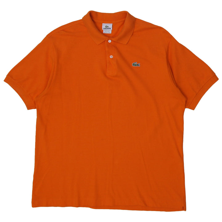 Mens Lacoste Orange Polo T-Shirt