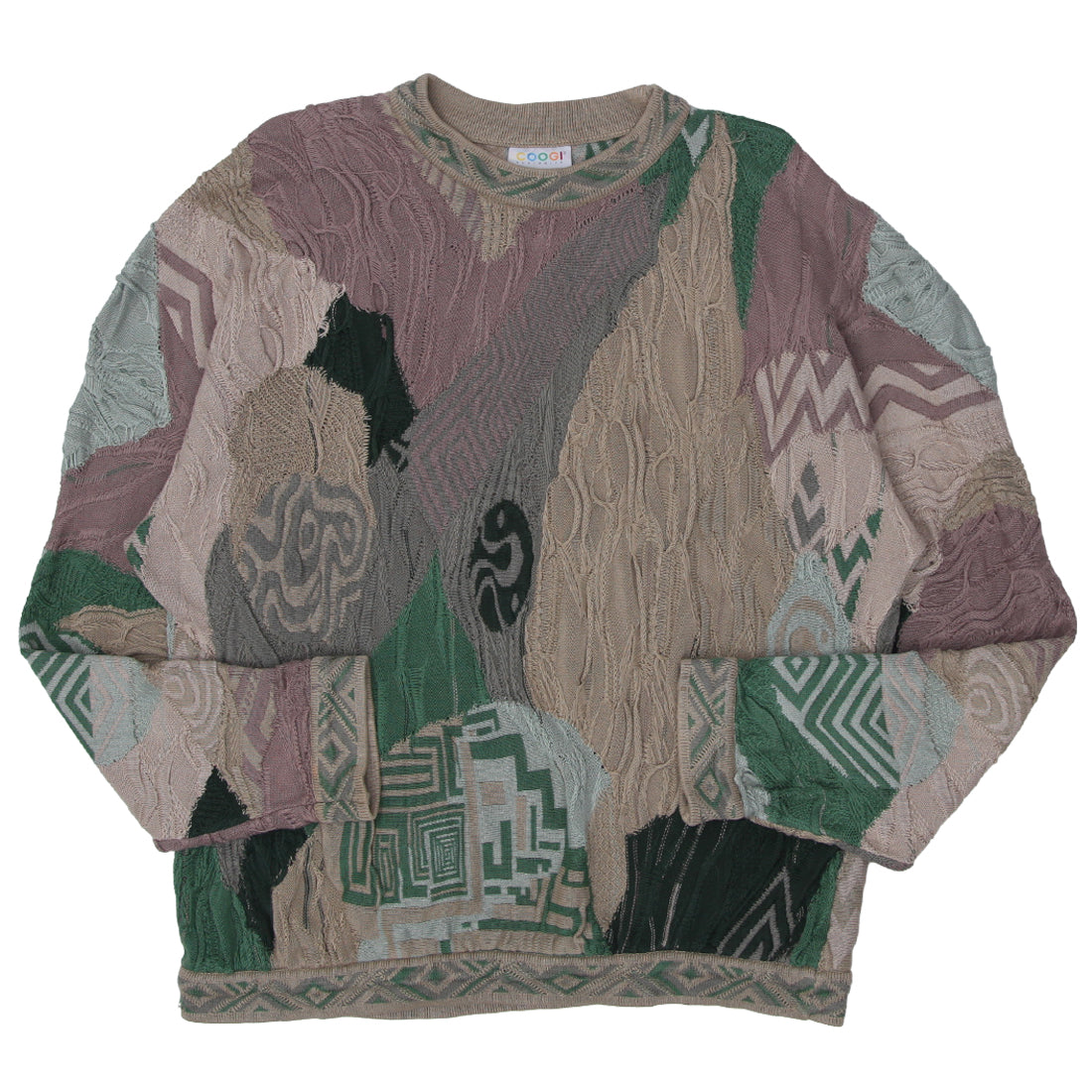 Shop Vintage Coogi 3D Knitted Sweater | Fashion Rerun