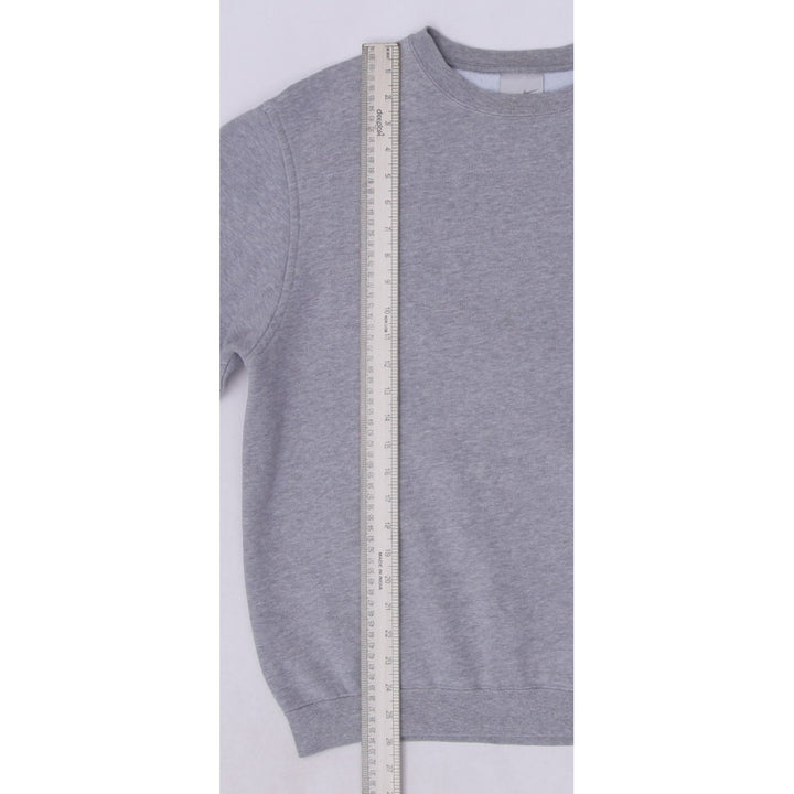 Vintage Embroidered Nike Swoosh Logo Gray Sweatshirt M | Migration_Sweatshirt - View 6 | Fashion Rerun