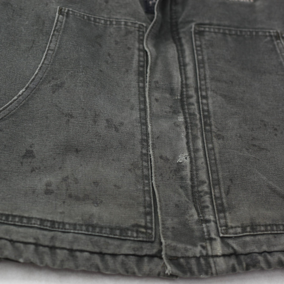 Vintage Carhartt Detroit J22 MOS Arctic Quilt Lined Slightly Distressed Workwear Jacket