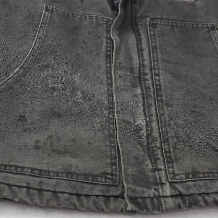 Vintage Carhartt Detroit J22 MOS Arctic Quilt Lined Slightly Distressed Workwear Jacket